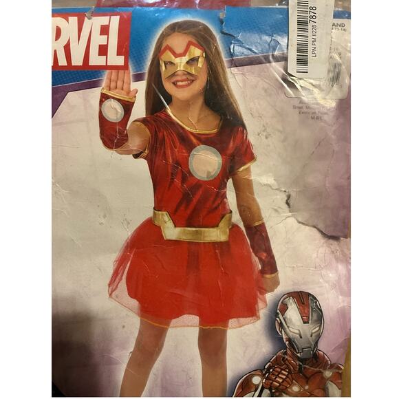 NOS Halloween Costume Marvel Rescue Child Large 12-14 Rubies # 620036 - Picture 3 of 7